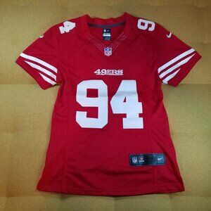 San Francisco 49ers Womens Justin Smith Limited Jersey - Womens Small (SFN0021)